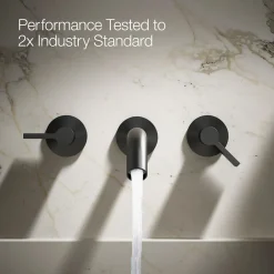 Wall-mount bathroom sink faucet spout with Tube design, 1.2 gpm^Kohler
