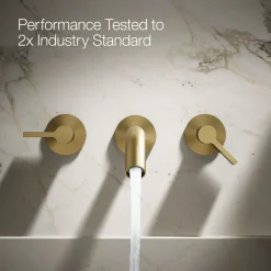 Wall-mount bathroom sink faucet spout with Tube design, 1.2 gpm^Kohler