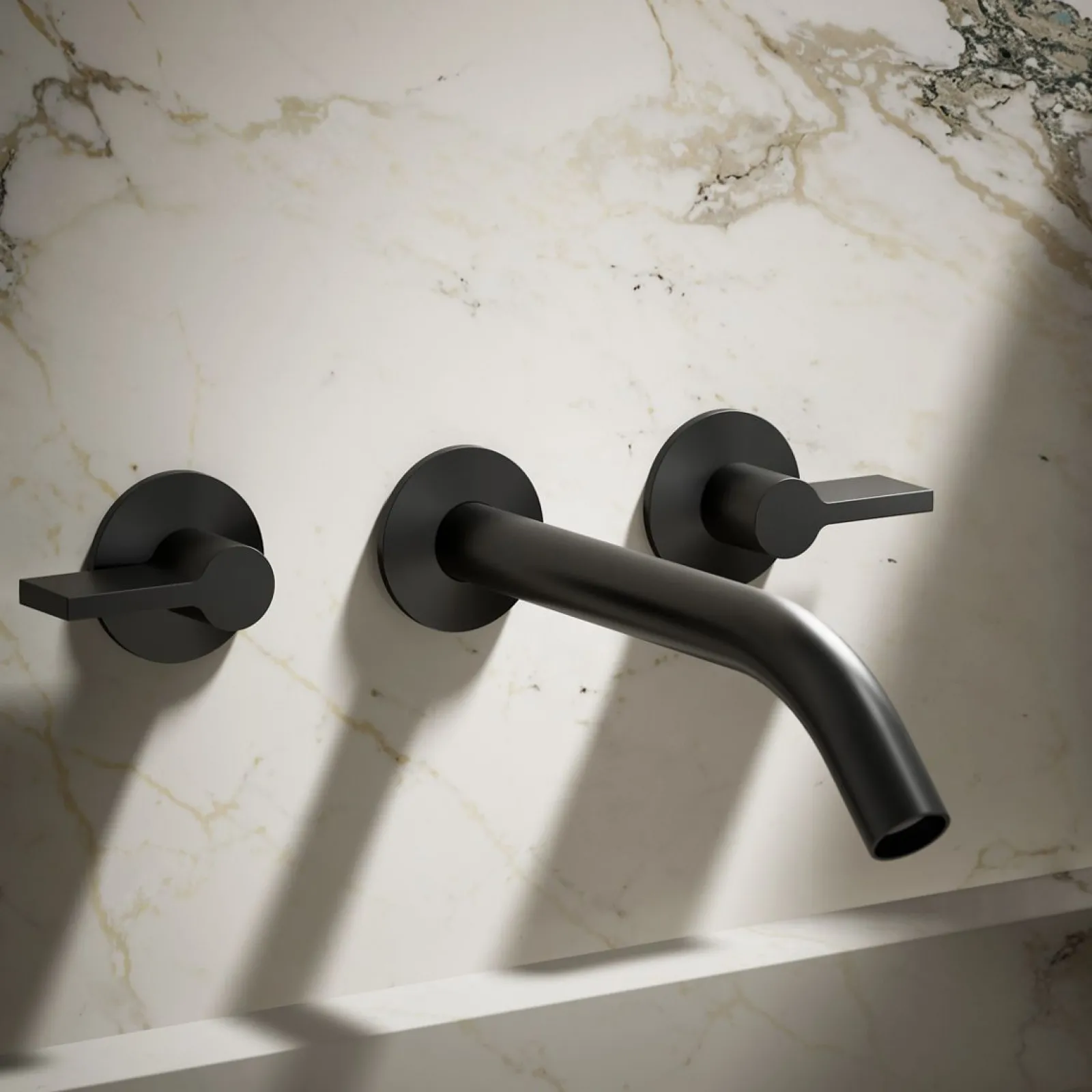 Wall-mount bathroom sink faucet spout with Tube design, 1.2 gpm^Kohler