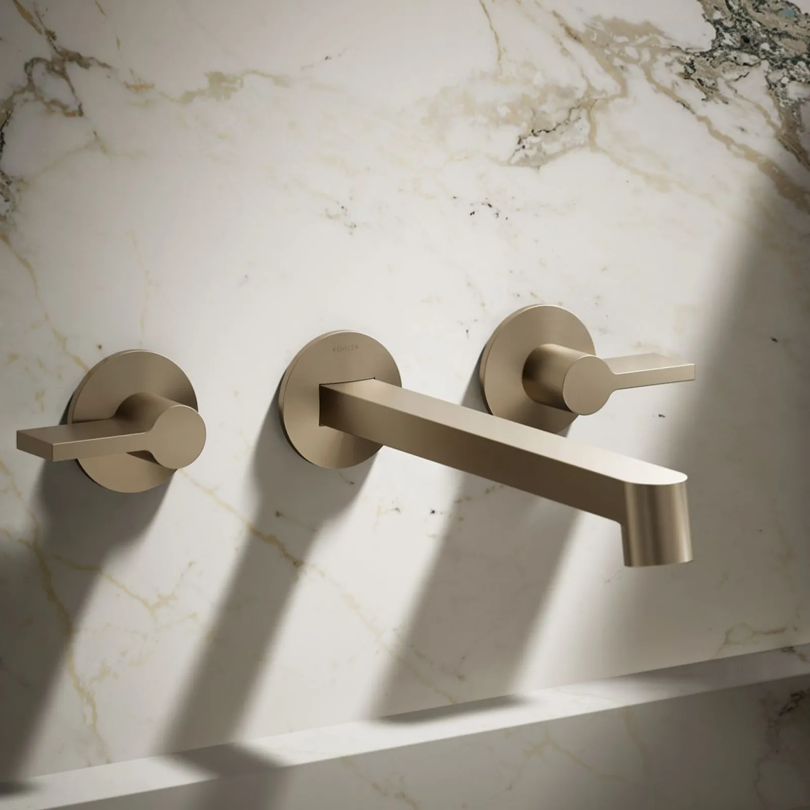 Wall-mount bathroom sink faucet spout with Row design, 1.2 gpm^Kohler Outlet