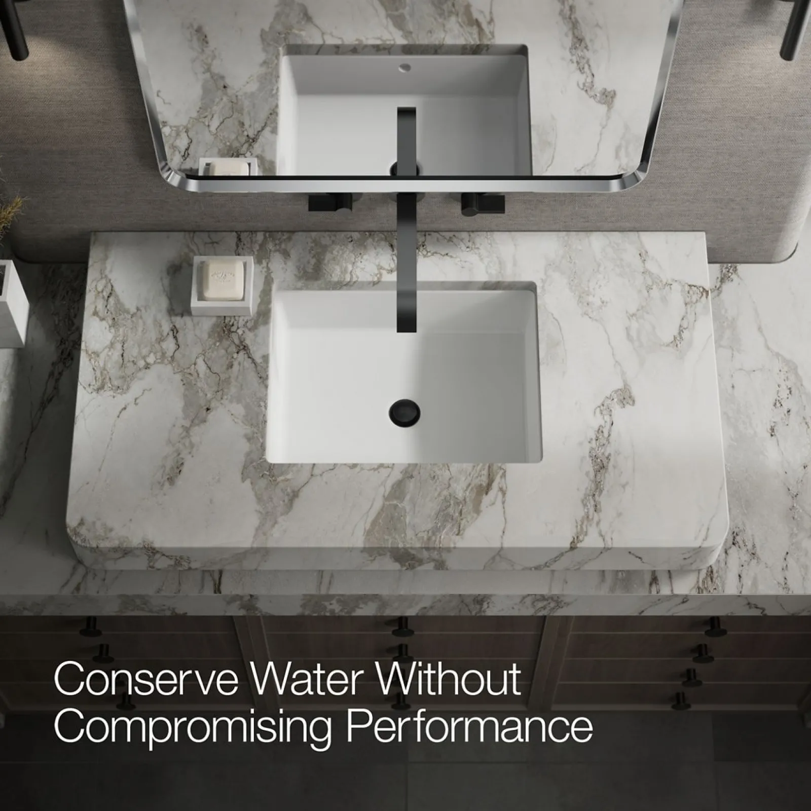 Wall-mount bathroom sink faucet spout with Ribbon design, 1.2 gpm^Kohler Online