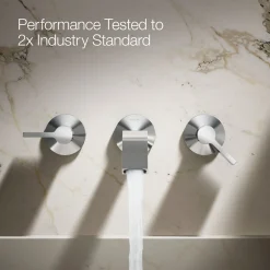 Wall-mount bathroom sink faucet spout with Ribbon design, 1.2 gpm^Kohler Online