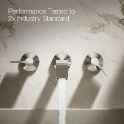Wall-mount bathroom sink faucet spout with Ribbon design, 1.2 gpm^Kohler Online