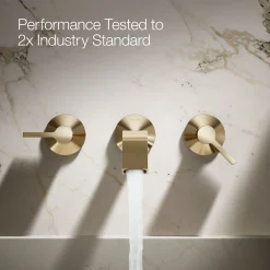 Wall-mount bathroom sink faucet spout with Ribbon design, 1.2 gpm^Kohler Online