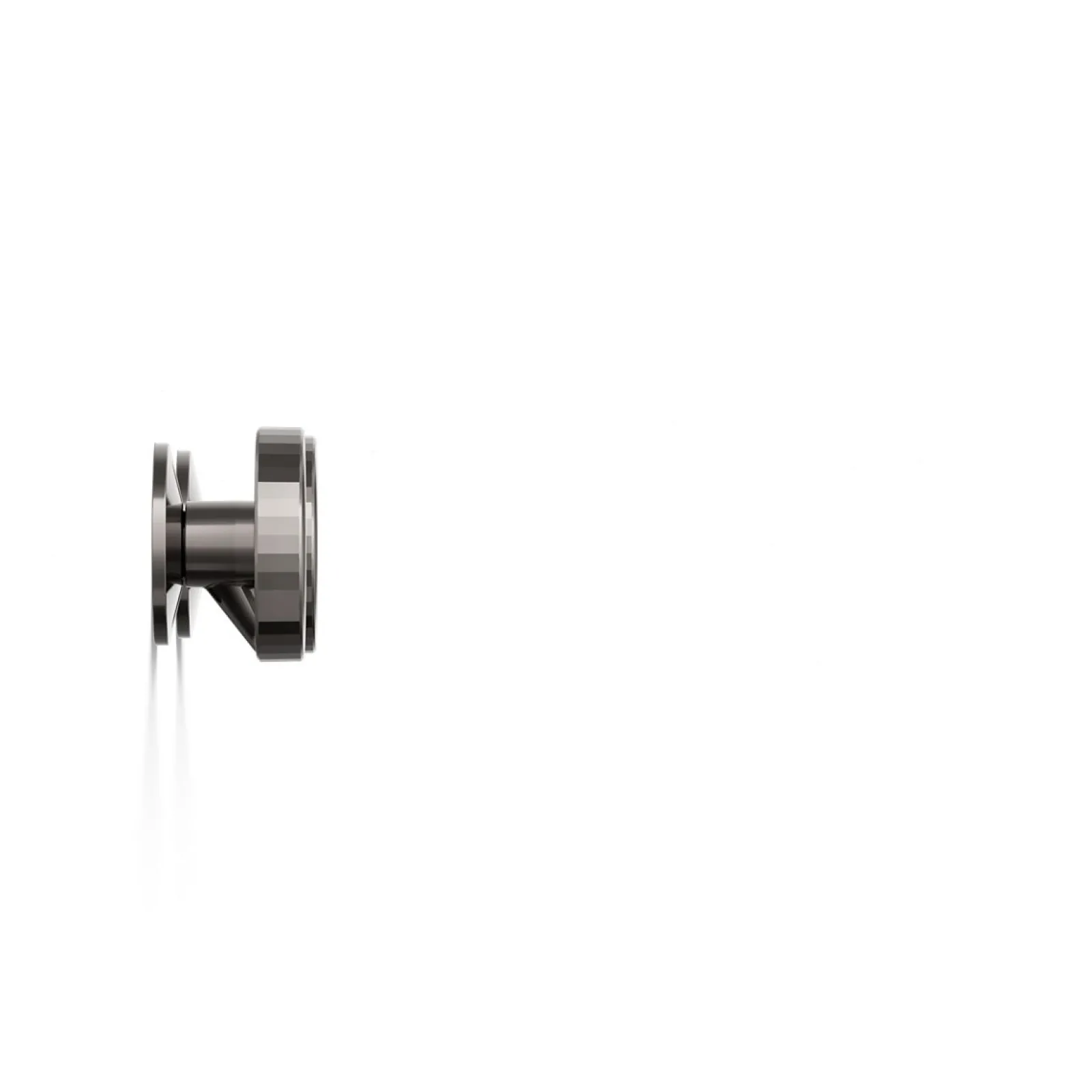 Wall-mount bathroom sink faucet Industrial handle trim^Kohler