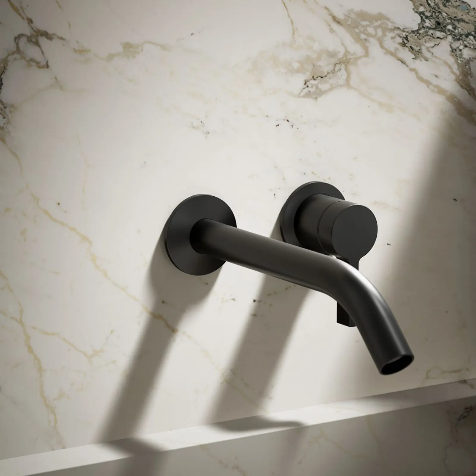 Wall-mount bathroom sink faucet handle^Kohler Online