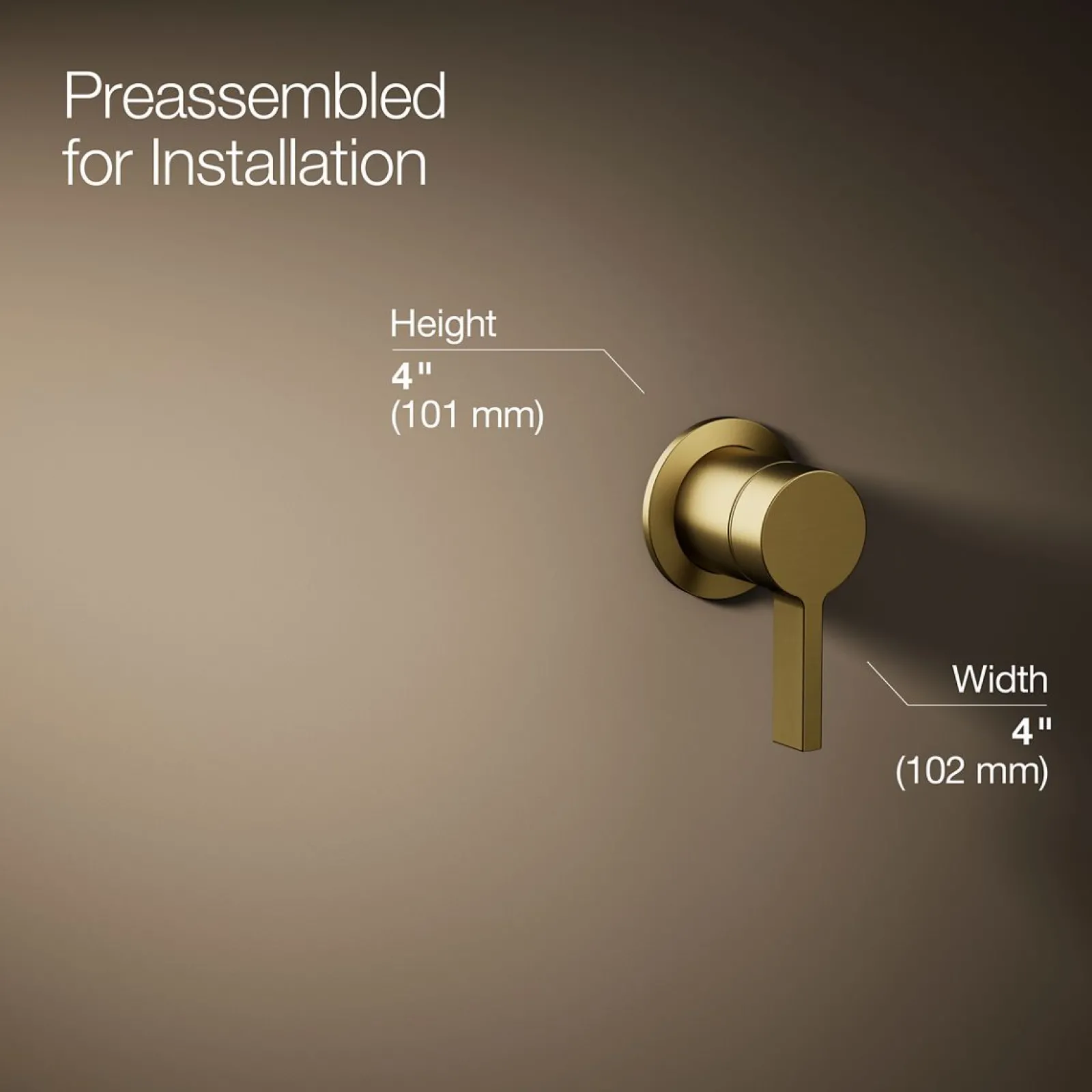 Wall-mount bathroom sink faucet handle^Kohler Online