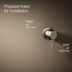 Wall-mount bathroom sink faucet handle^Kohler Online