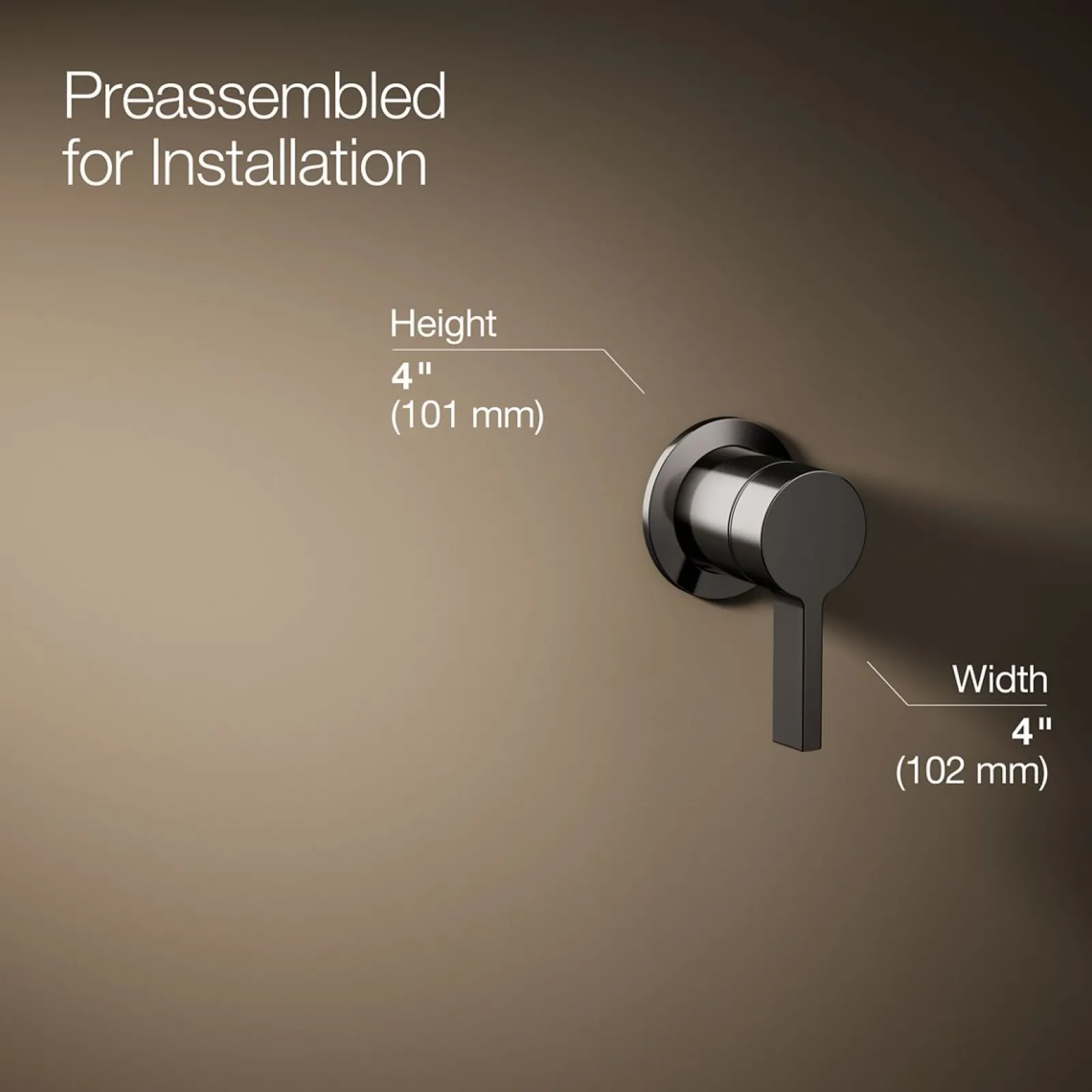 Wall-mount bathroom sink faucet handle^Kohler Online