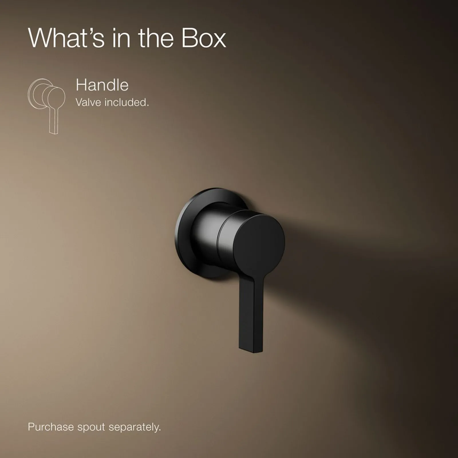 Wall-mount bathroom sink faucet handle^Kohler Online