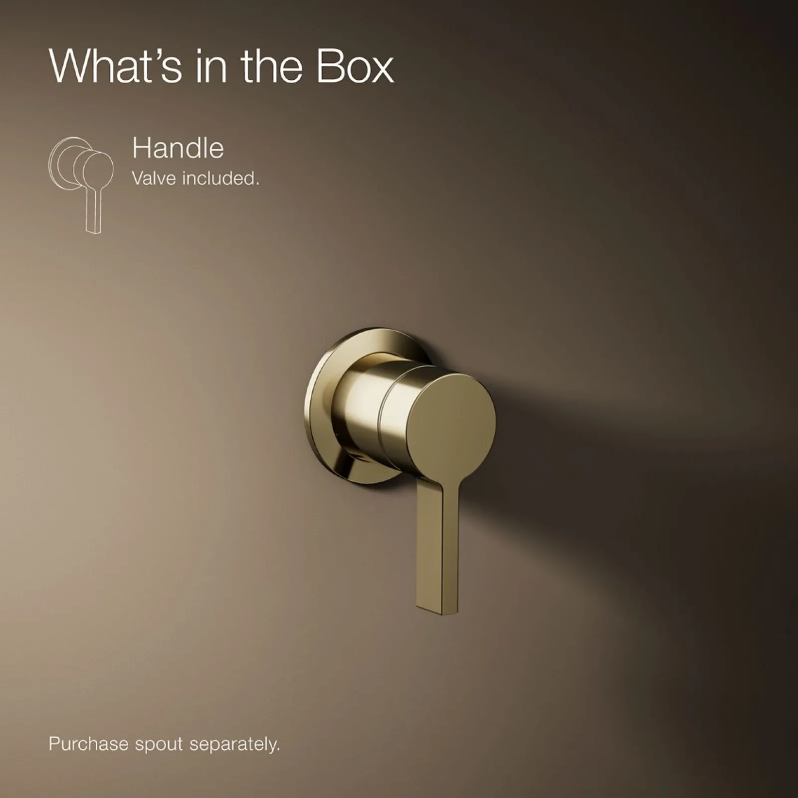 Wall-mount bathroom sink faucet handle^Kohler Online