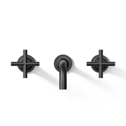 Wall-mount bathroom sink faucet trim with Cross handles, 1.2 gpm^Kohler Discount