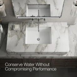Wall-mount bathroom sink faucet trim with Cross handles, 1.2 gpm^Kohler Discount