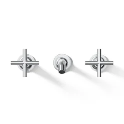 Wall-mount bathroom sink faucet trim with Cross handles, 1.2 gpm^Kohler Online