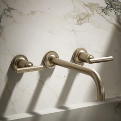 Wall-mount bathroom sink faucet trim with Lever handles, 1.2 gpm^Kohler Clearance