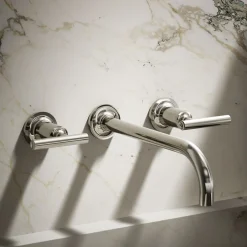 Wall-mount bathroom sink faucet trim with Lever handles, 1.2 gpm^Kohler Clearance