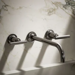 Wall-mount bathroom sink faucet trim with Lever handles, 1.2 gpm^Kohler Clearance
