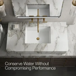 Wall-mount bathroom sink faucet trim with Lever handles, 1.2 gpm^Kohler Clearance