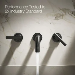Wall-mount bathroom sink faucet trim with Lever handles, 1.2 gpm^Kohler Clearance
