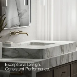 Wall-mount bathroom sink faucet trim with Lever handles, 1.2 gpm^Kohler Outlet