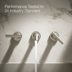 Wall-mount bathroom sink faucet trim with Lever handles, 1.2 gpm^Kohler Outlet