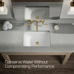 Wall-mount bathroom sink faucet trim, 1.2 gpm^Kohler Best