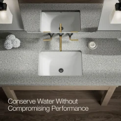 Wall-mount bathroom sink faucet trim, 1.2 gpm^Kohler Best
