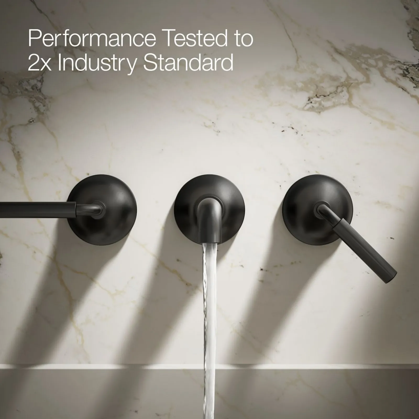 Wall-mount bathroom sink faucet trim, 1.2 gpm^Kohler Best