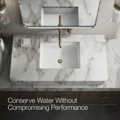 Wall-mount bathroom sink faucet spout with Straight design, 1.2 gpm^Kohler Clearance