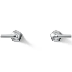 Wall-mount bathroom sink faucet Lever handle trim, 1.2 gpm^Kohler Hot