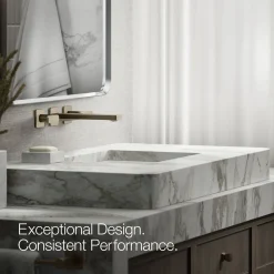 Wall-mount bathroom sink faucet trim, 1.2 gpm^Kohler Clearance