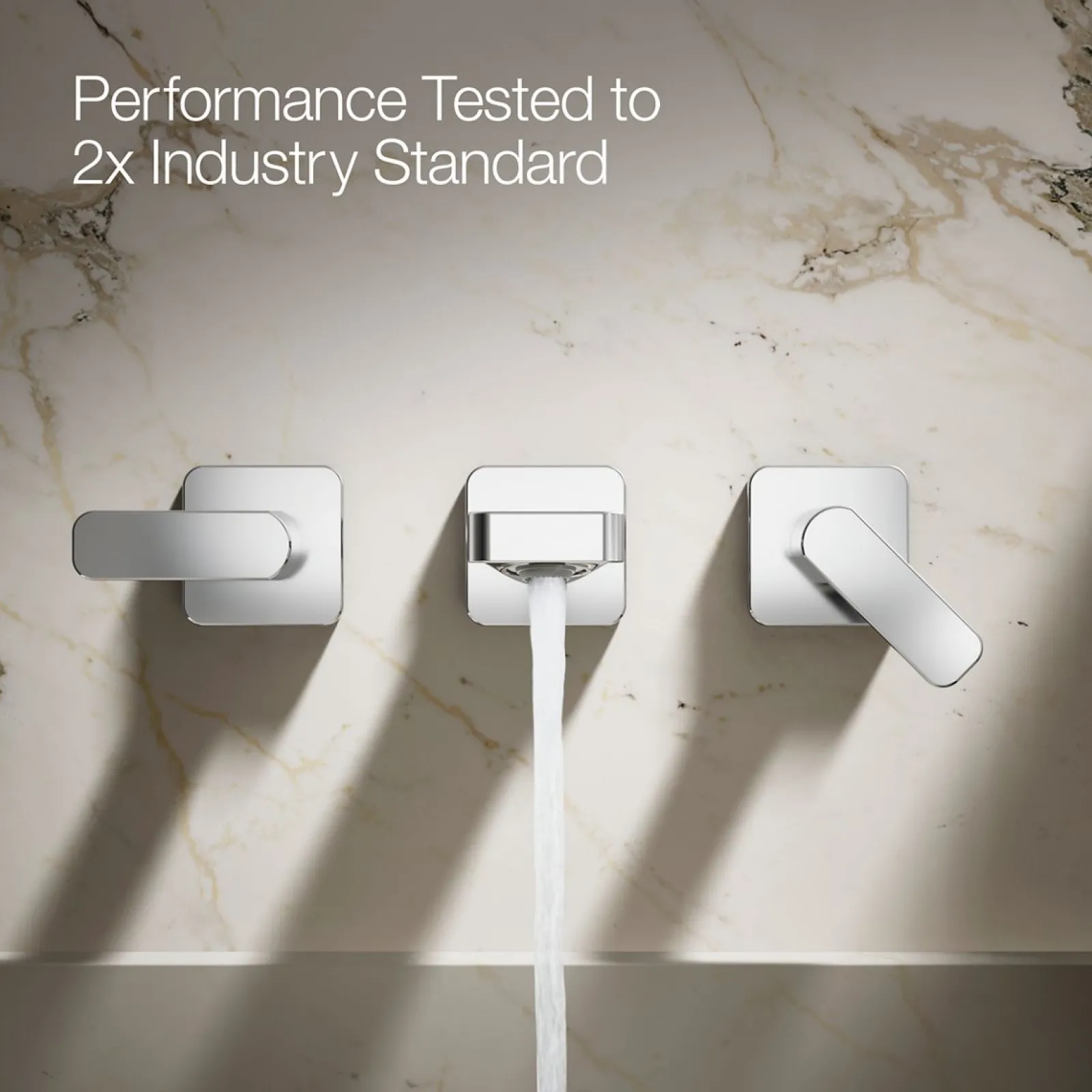 Wall-mount bathroom sink faucet trim, 1.2 gpm^Kohler Clearance