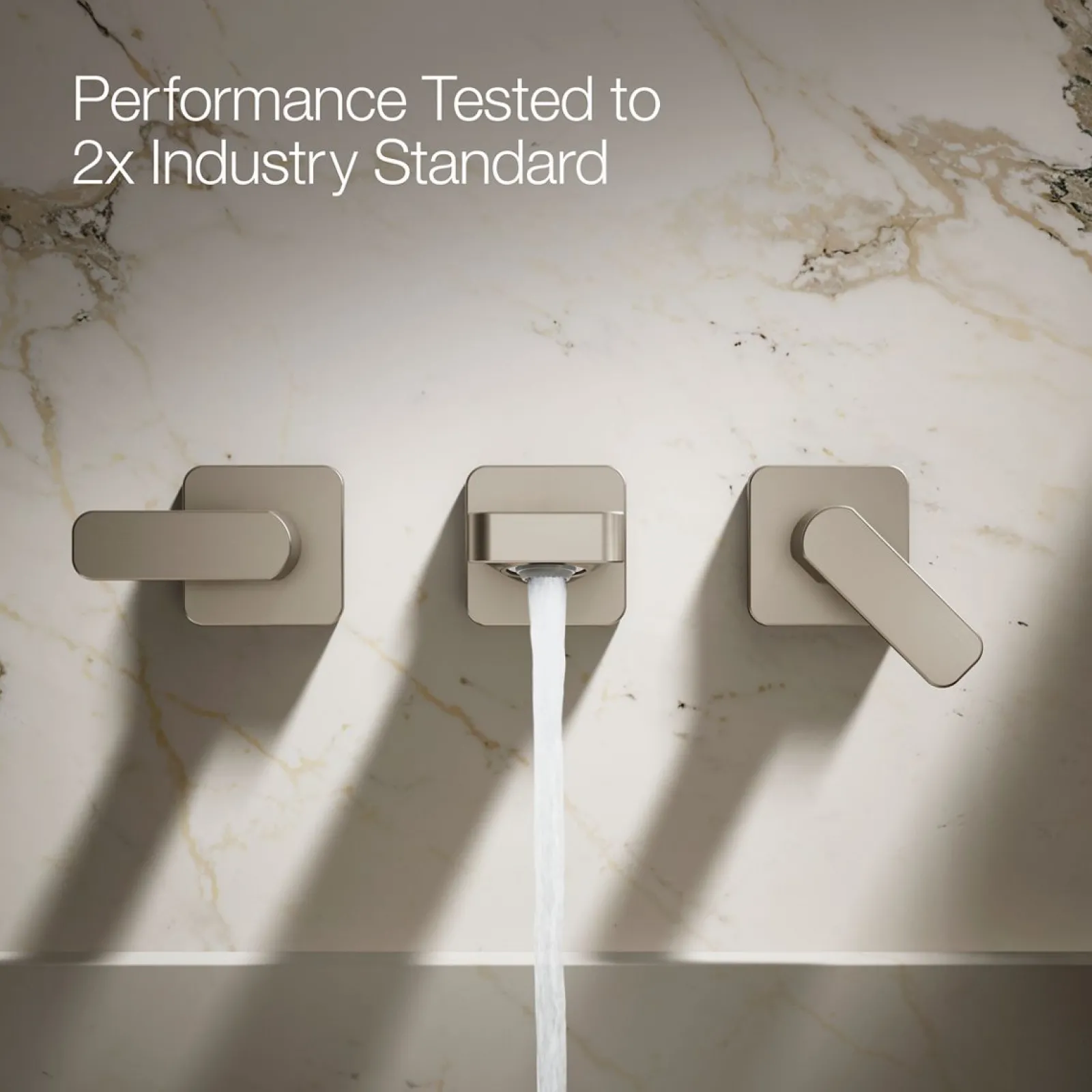 Wall-mount bathroom sink faucet trim, 1.2 gpm^Kohler Clearance
