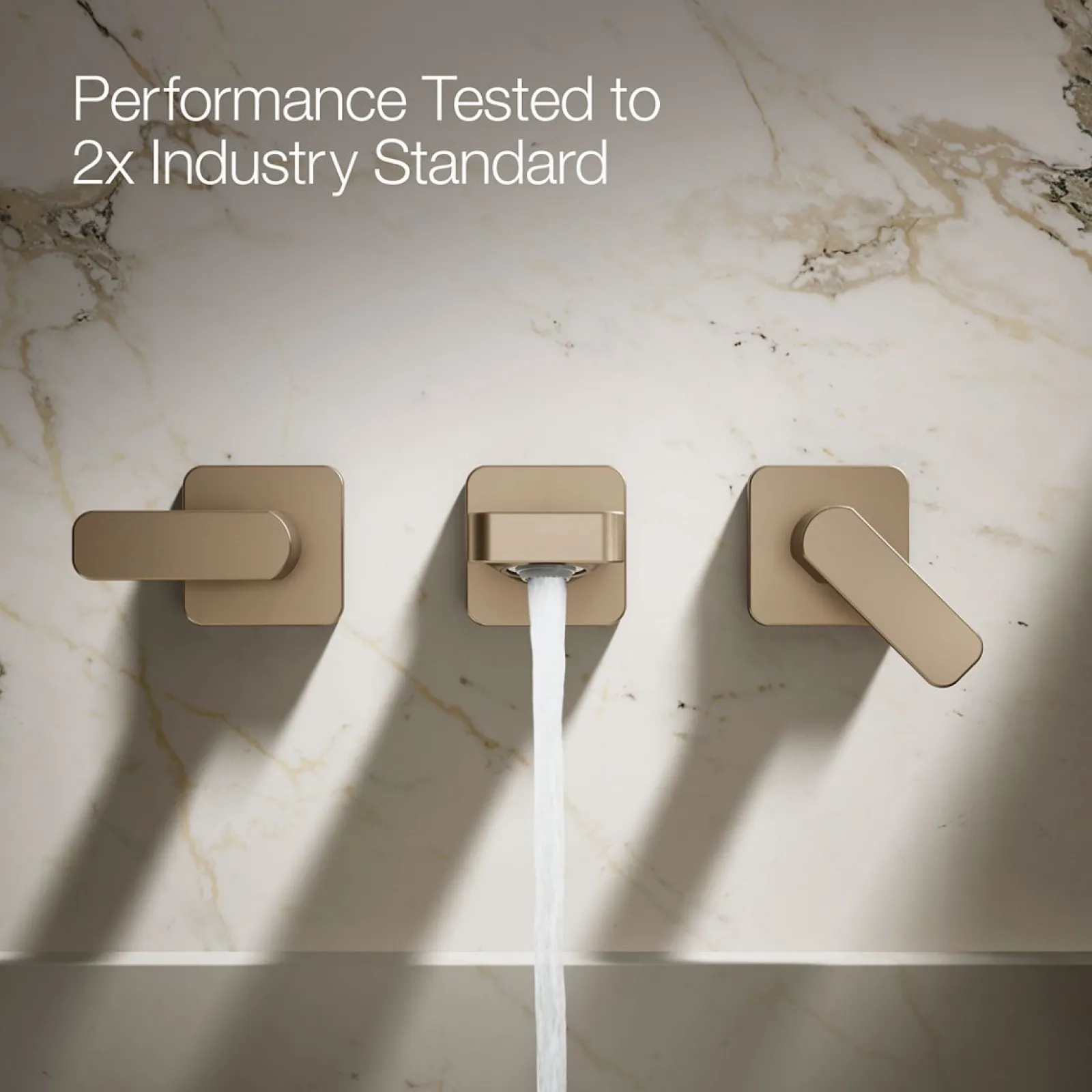 Wall-mount bathroom sink faucet trim, 1.2 gpm^Kohler Clearance
