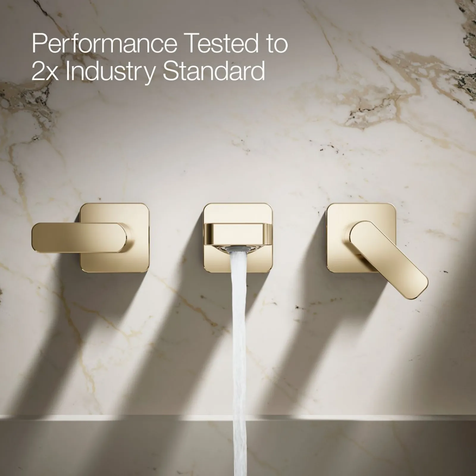 Wall-mount bathroom sink faucet trim, 1.2 gpm^Kohler Clearance