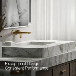 Wall-mount bathroom sink faucet, 1.2 gpm^Kohler New