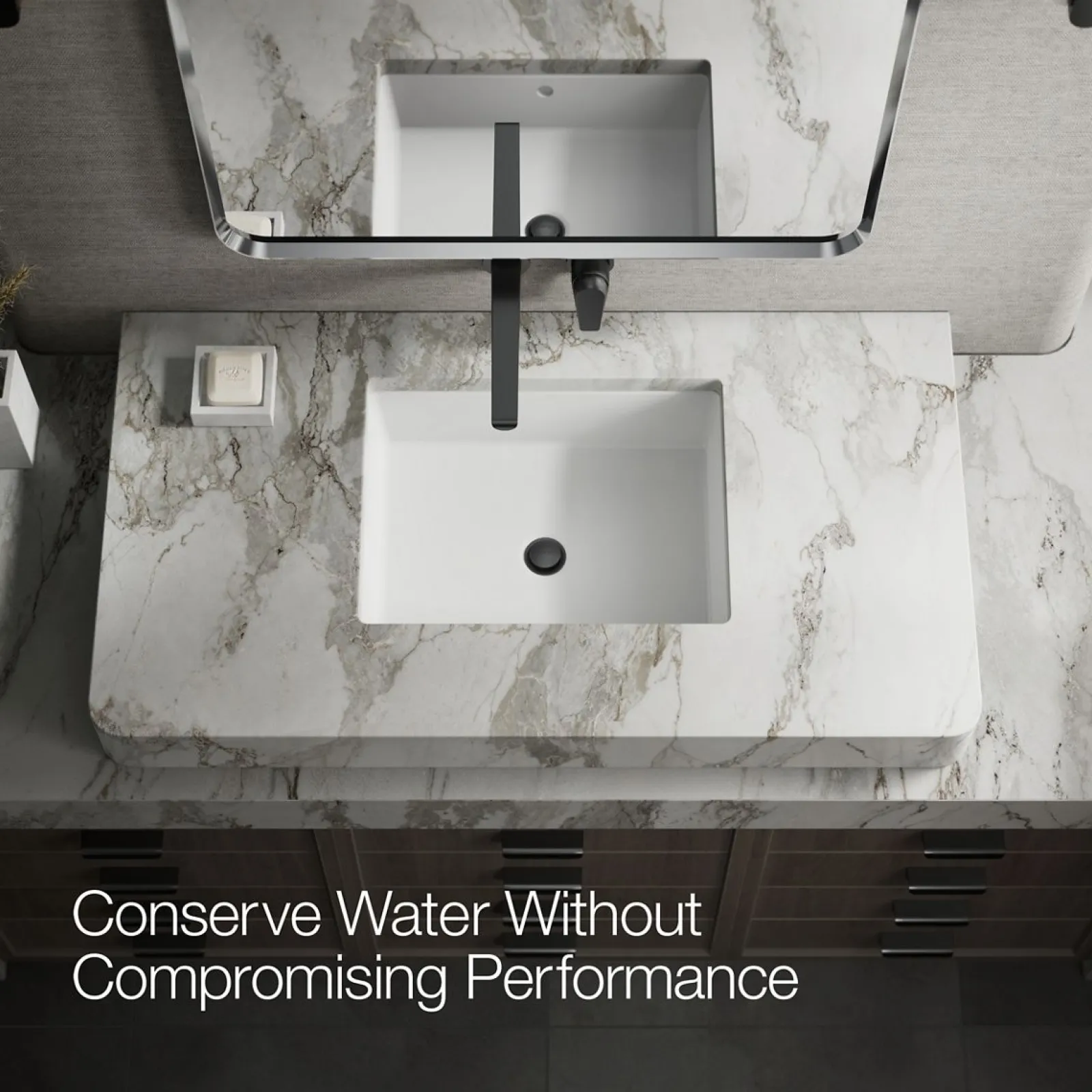 Wall-mount bathroom sink faucet, 1.2 gpm^Kohler New