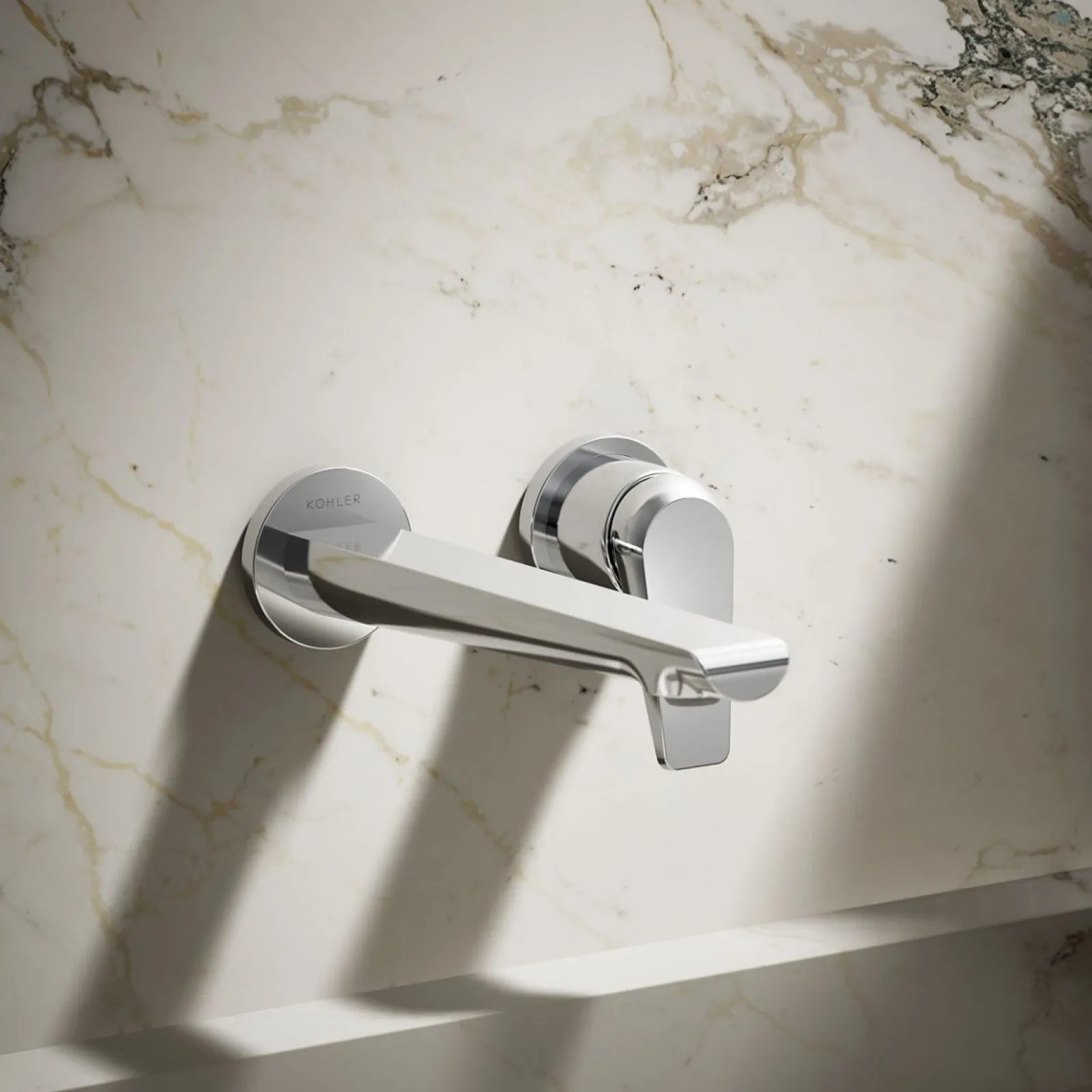 Wall-mount bathroom sink faucet, 1.2 gpm^Kohler New