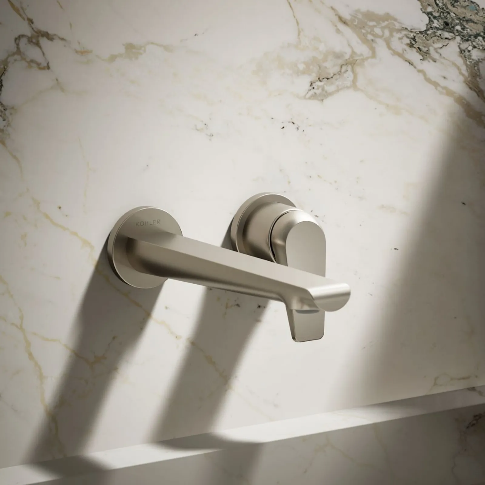 Wall-mount bathroom sink faucet, 1.2 gpm^Kohler New