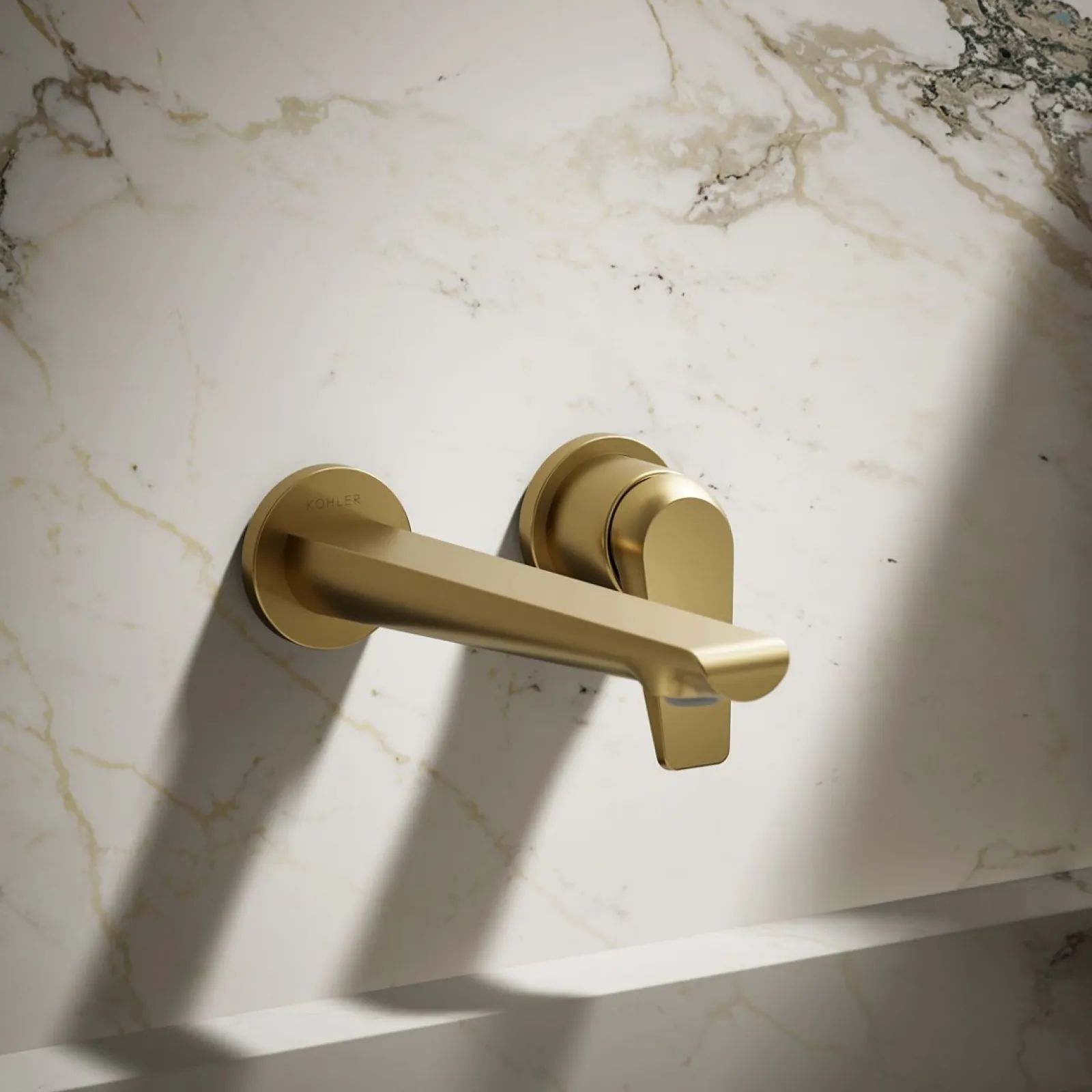 Wall-mount bathroom sink faucet, 1.2 gpm^Kohler New