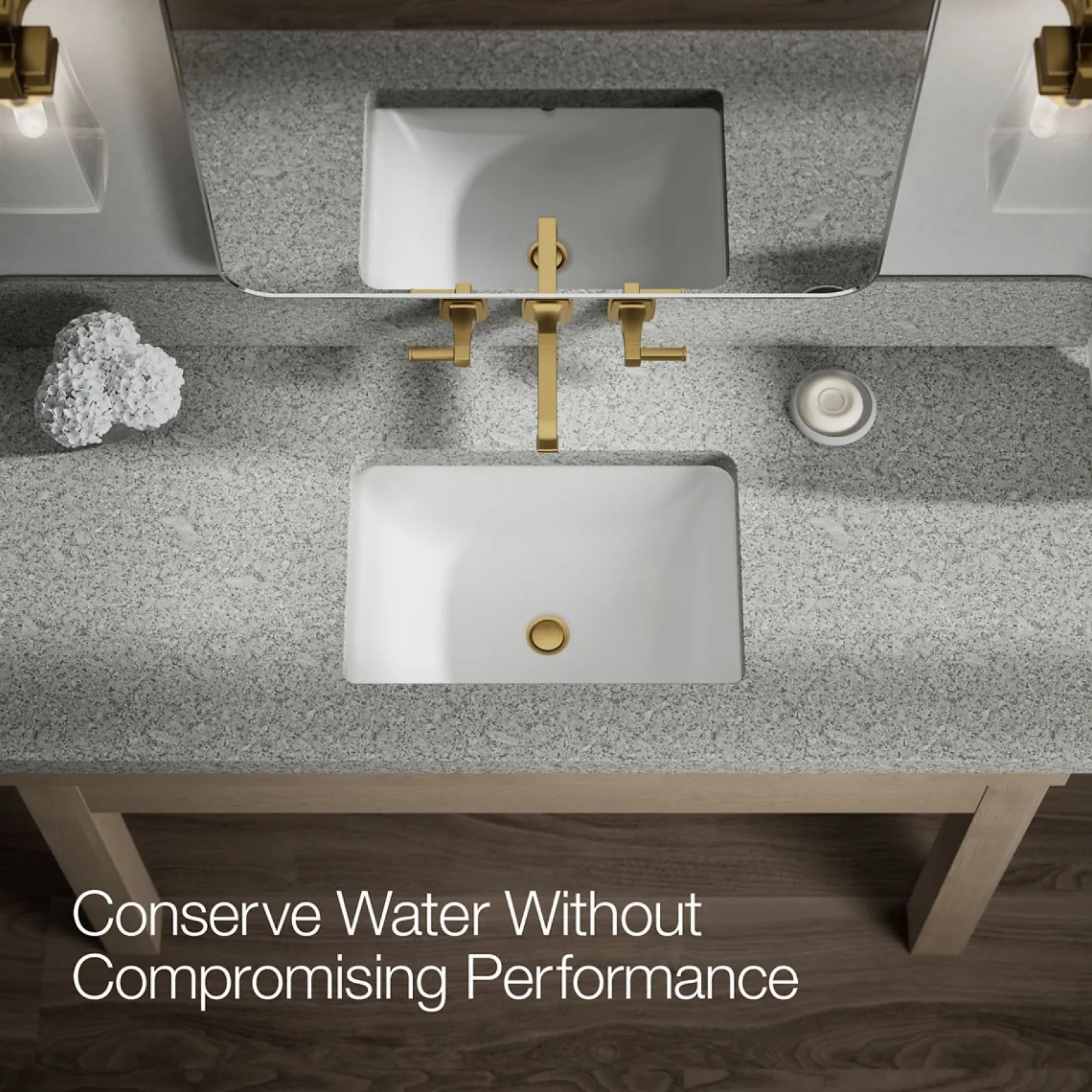 Wall-mount bathroom sink faucet trim, 1.2 gpm^Kohler Sale