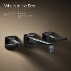 Wall-mount bathroom sink faucet trim, 1.2 gpm^Kohler Sale