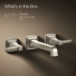Wall-mount bathroom sink faucet trim, 1.2 gpm^Kohler Sale
