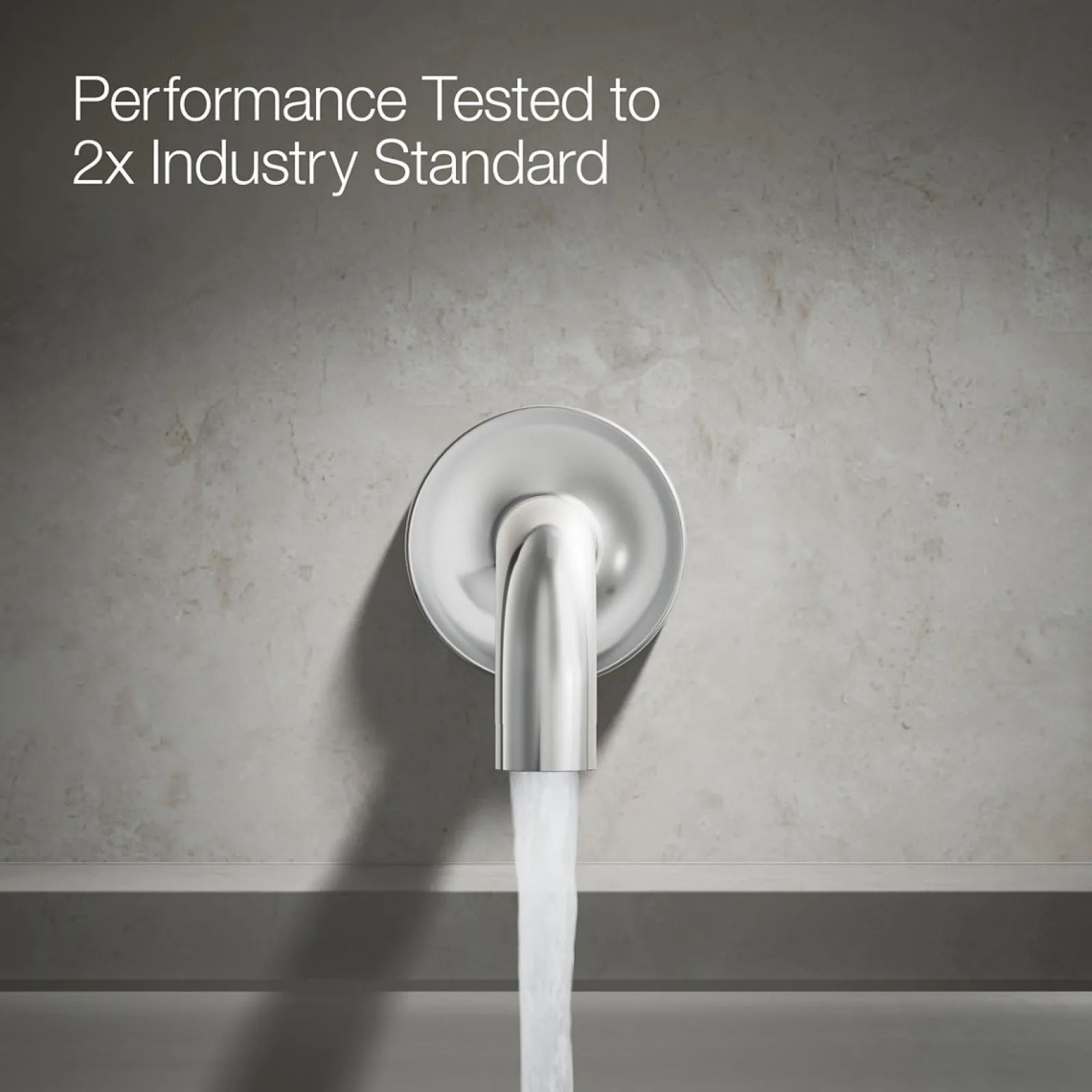 Wall-mount bath spout^Kohler