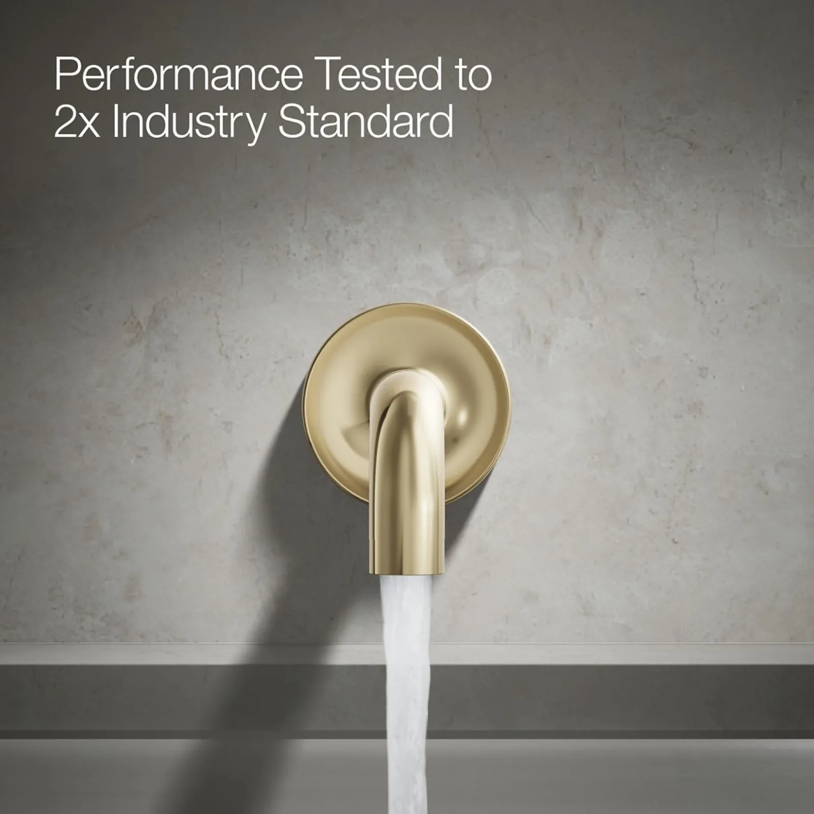 Wall-mount bath spout^Kohler