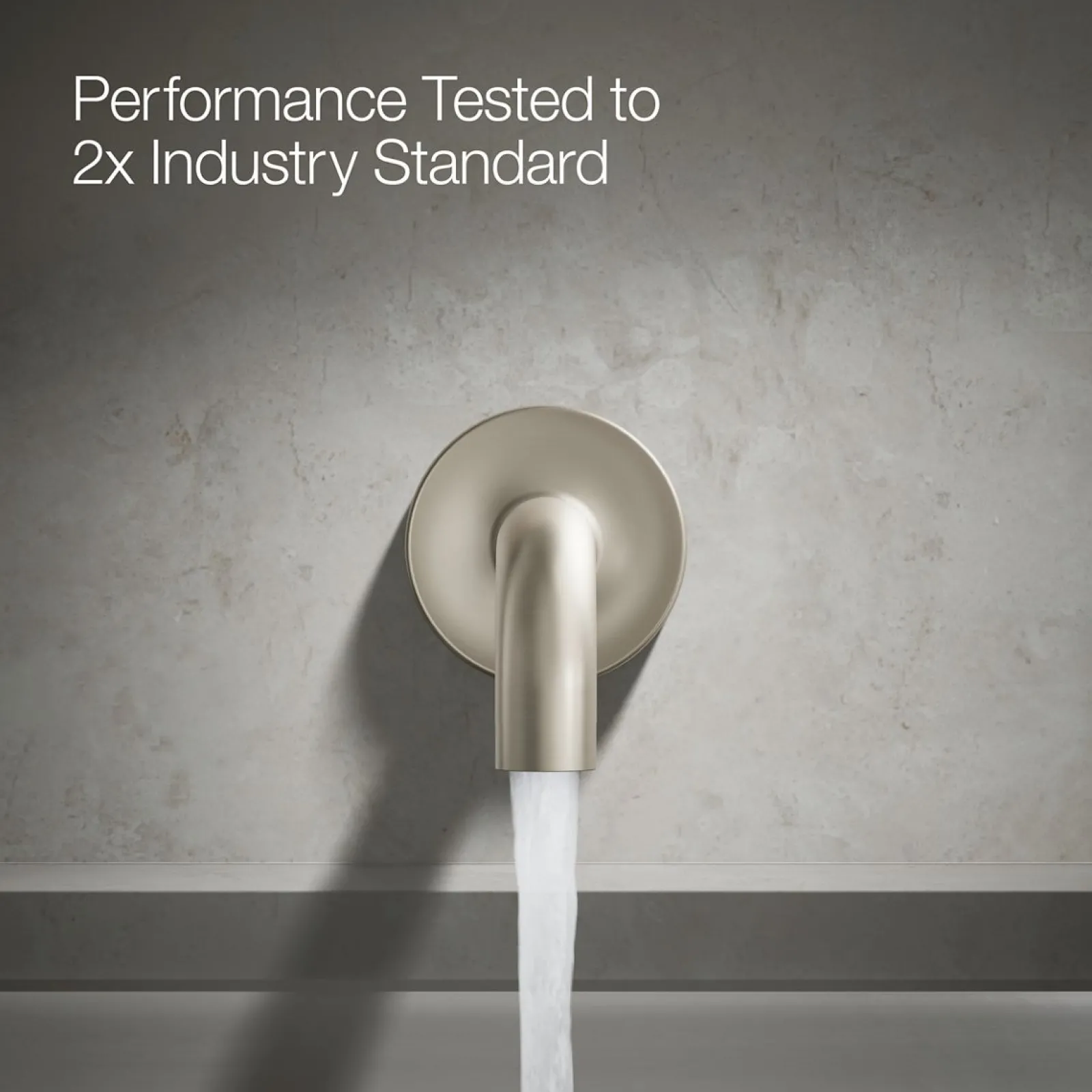 Wall-mount bath spout^Kohler