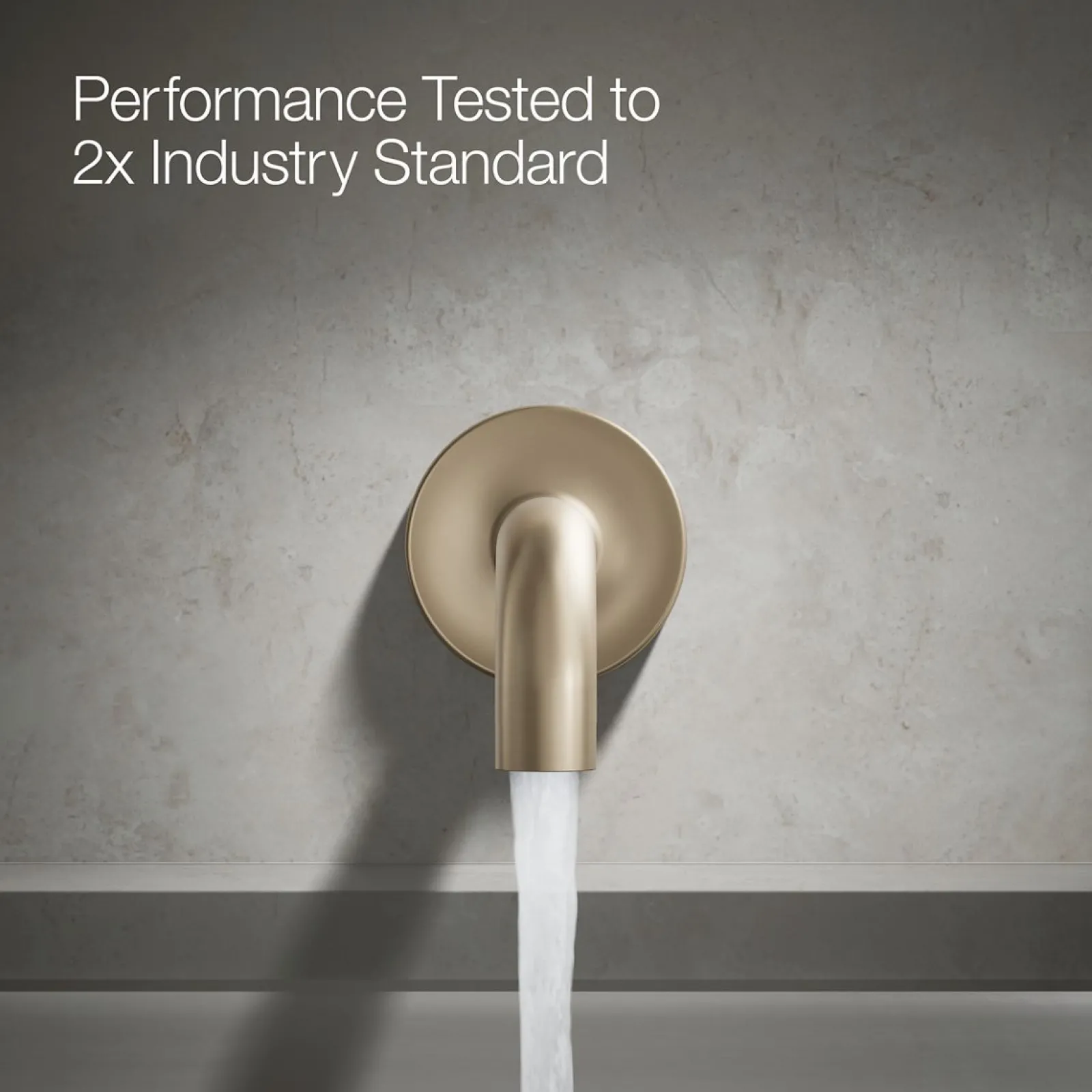 Wall-mount bath spout^Kohler