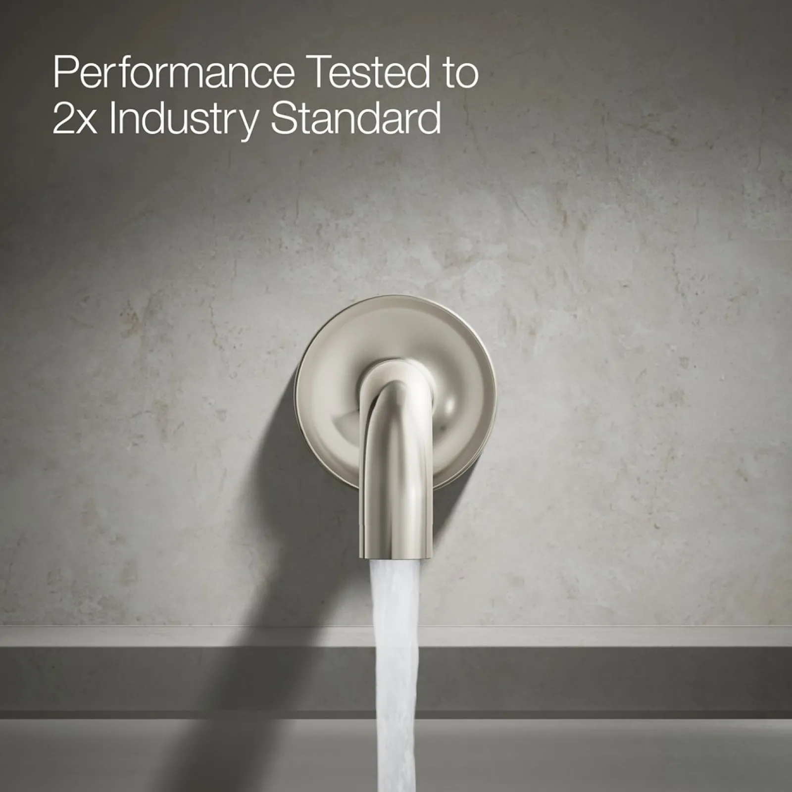 Wall-mount bath spout^Kohler
