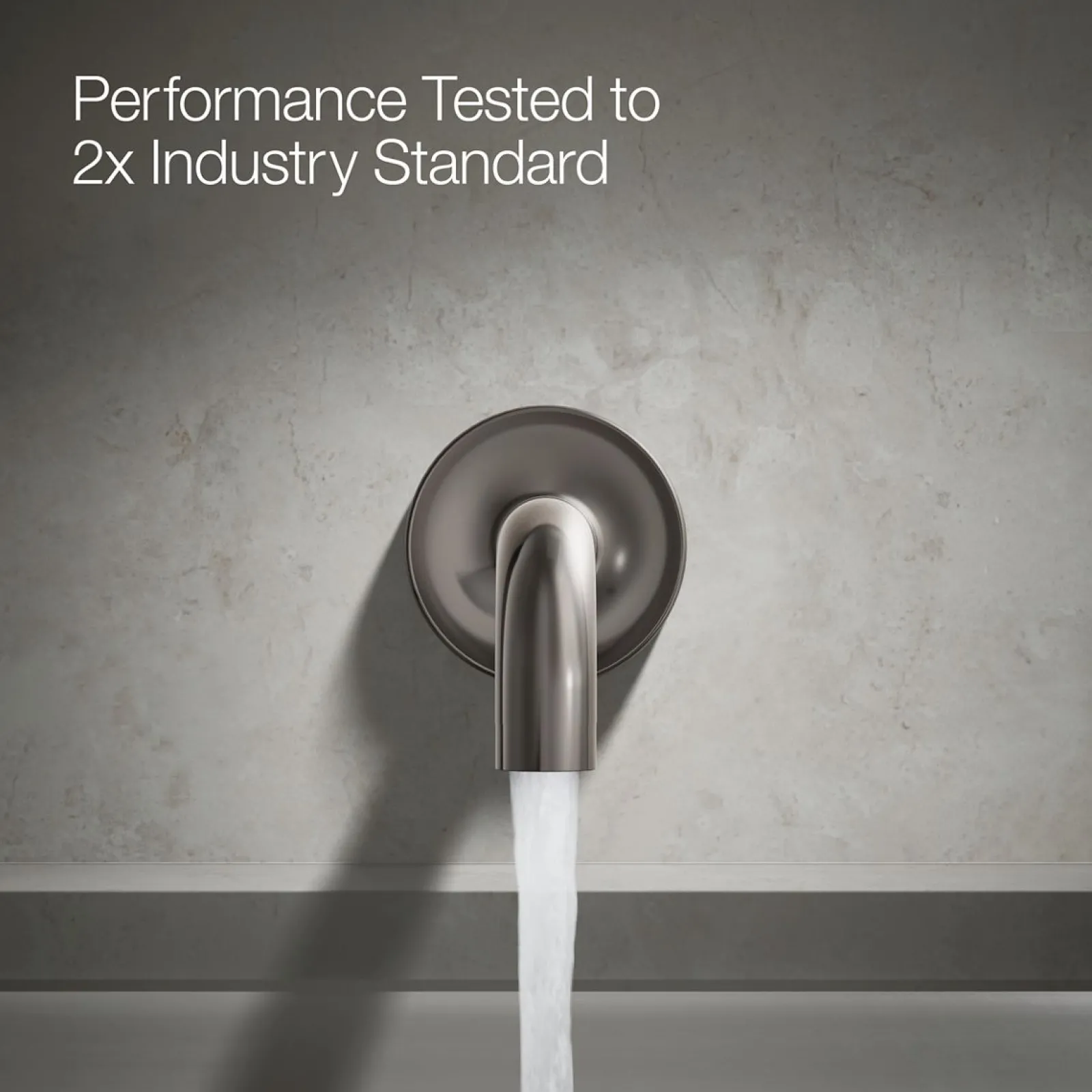 Wall-mount bath spout^Kohler