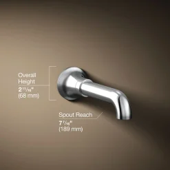 Wall-mount bath spout^Kohler Hot